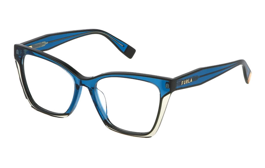 occhiali da vista blu